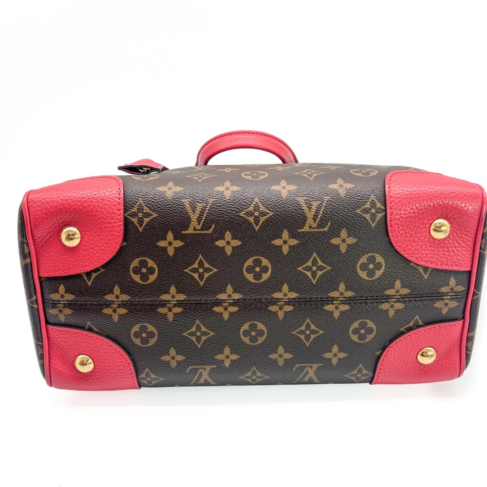 Louis Vuitton Monogram Retiro NM Coquelicot Tote Handbag - Picture 10 of 17
